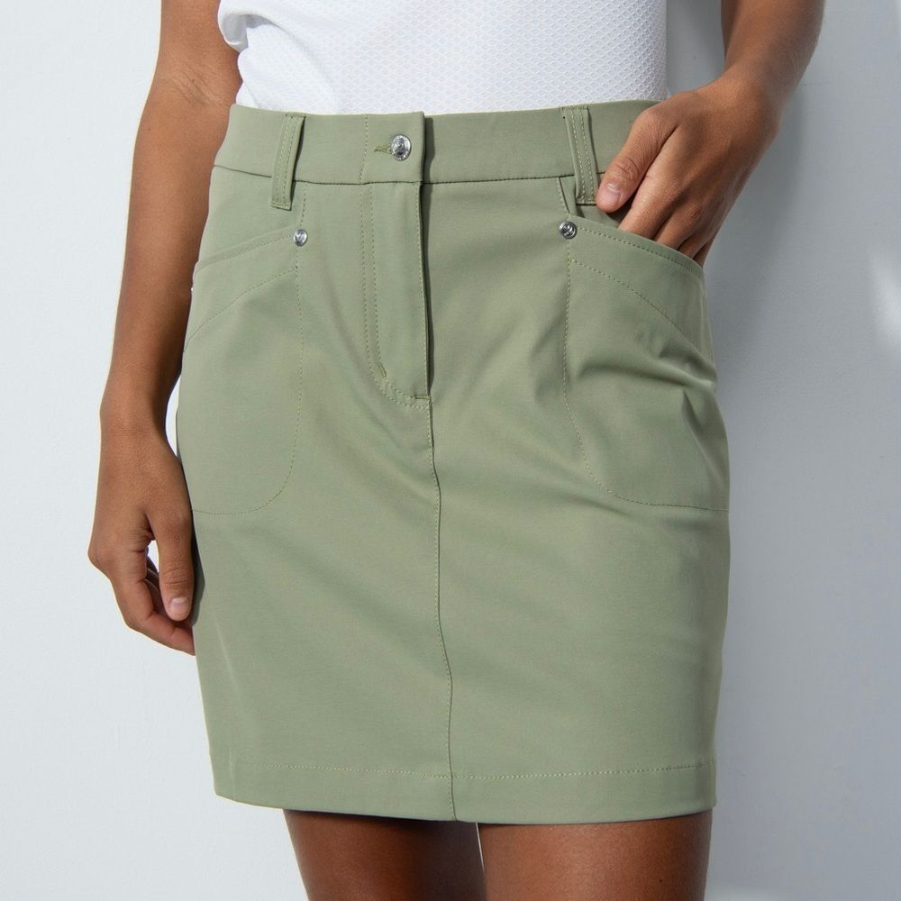Daily Sports Lyric Khaki Green Skort 20"